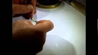 Securing a Line to an 18th Century Forged Fish Hook By Keith H. Burgess. Part One. First Method.