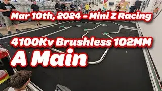 Mini Z Race - Brushless 102MM A Main - March 10th, 2024