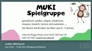 CGO Olpe | Gottesdienst 11.01.2026 um 10:00 Uhr