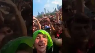 Kenny Beats Played Fien At Lolla 🤩🛸 #Kennybeats #Lollapalooza #Rap