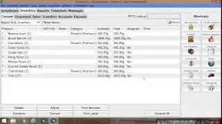 BioTrack THC Bud Receiving Procedure 3 13 15