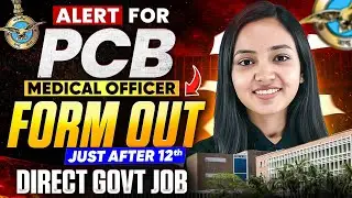 🔥Every PCB Student Apply Here I Direct Govt job after 12th I Indian Army Medical Officer