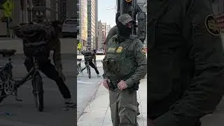 Man TAUNTS Border Patrol in Chicago: &lsquo;I'm NOT a US Citizen&rsquo; #shorts