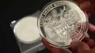 Unboxing Time! 2014 5oz ATB Coins: Shenendoah & Smoky Mountain