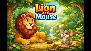 شیر اور چالاک چوہا | The Lion and the Clever Mouse | Moral Story for Kids
