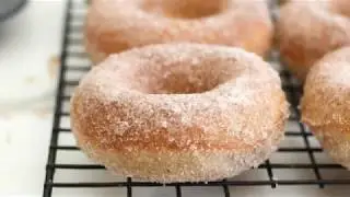 Quick and Easy, Baked Cinnamon-Sugar Donuts