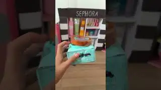 Cardboard Sephora real vs. diy! 🥥🏝️🌸🐚🌊