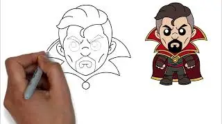 How to Draw Dr. Strange | Marvel Rivals