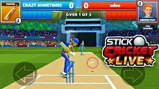 STICK CRICKET LIVE First Gameplay MASSIVE 3D Graphics walkthrough