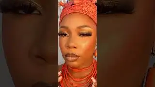 Nigerian Edo Bridal Makeup|Step By Step Makeup Process|Full Face Makeup|Very Detailed