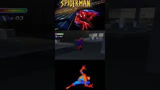 Spiderman PS1 Stage Symbiotes Infest Bugle #spidermanps1 #spiderman #ps1game #gameplay #venom