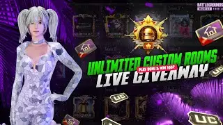 Bgmi Custom Room Live Giveaway 💰 Play Bgmi & Win UC , Redeem Code