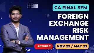 Lecture 2 Foreign Exchange Risk management CA Final SFM
