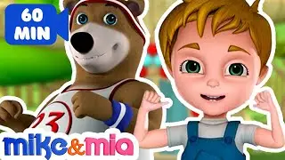 Head shoulders Knees and Toes | Kids Songs and Nursery Rhymes | Songs for Children by Mike and Mia
