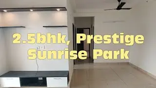 2.5BHK For Rent in Prestige Sunrise Park || NoBrokerage || Ecity Ph-1 || Ph- 9380551499 / 8088668605