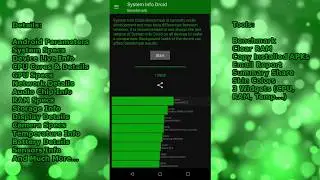 System Info Droid (Android App, 2018 Update)