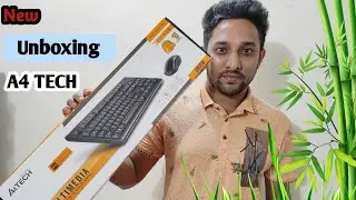 A4 Tech 3000N Wireless Keyboard and Mouse Unboxing and Review