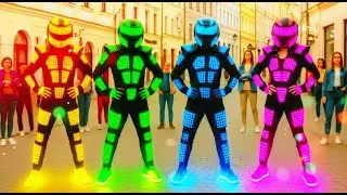 Шаффл Баттл 😎🔥 Who Win ? 🤔 NEON MODE 😱 TUZELITY DANCE ⭐️  #tuzelity_dance_remix