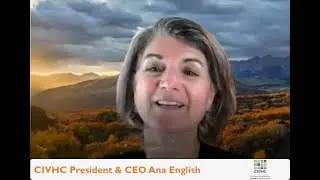 CIVHC President & CEO Ana English Accepts the NAHDO Elliot M. Stone Award