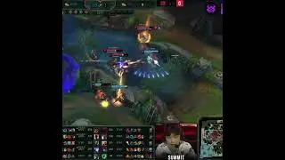 RULER KITING ON ASHE #shorts #lolesports #lck #fyp