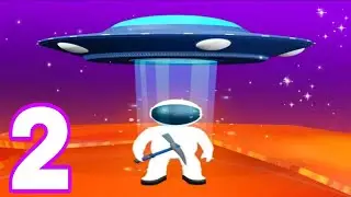 Asteroid Miner - Walkthrough Part 2 Mining Planet Mars - Android Gameplay