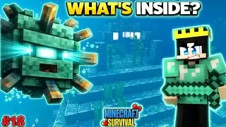 What&rsquo;s Inside an Ocean Monument? 😱 Minecraft Survival #18