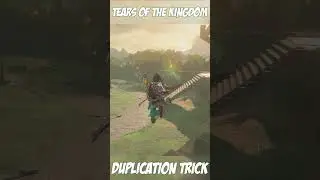 Трюк с дублированием в Zelda: Totk! #шорты