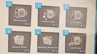 Classified items in Boom Beach