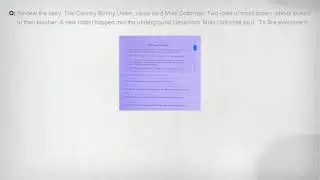 Review the story. The Country Bunny Usten, classi said Miss Cottontail. Two rows of small brown rabb