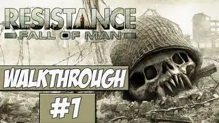 Resistance: Fall Of Man Walkthrough Ep.1 w/Angel - Alien Invasion!
