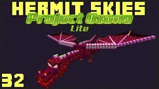 Hermit Skies 32 Chaos Guardian Fight (Project Ozone Lite Skyblock Modded Minecraft)