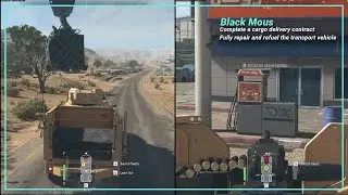 DMZ -Cargo Keeper -Complete a cargo delivery contract- Fully repair and refuel the transport vehicle