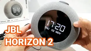 Распаковка, обзор и звуковой тест Bluetooth-колонки JBL HORIZON 2 Dab Radio!