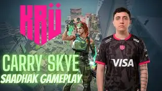 MVP 24 Kills Owning!!! KRU Saadhak Skye🦅 VOD!