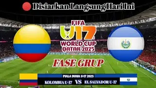 Disiarkan langsung Hari ini - Live Streaming Kolombia U-17 vs El Salvador U-17  Piala Dunia U17 2025