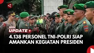TNI Polri Siagakan 4 138 Personel untuk Amankan Kegiatan Kabinet Prabowo di Magelang
