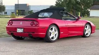 F355 Spider Convertible Top Operation