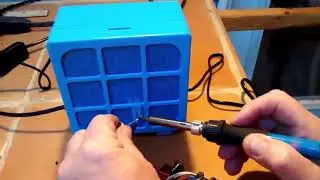 Solder Fume Extractor   MUIN 3 Stage Filtration Solder Smoke Absorber Review, surprising suction for