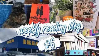 reading vlog #6 || spoopathon & magical hopathon!