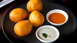 WHEAT FLOUR BONDA / MYSORE BONDA WITH WHEAT FLOUR | MEAL POT