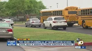 Two more students ill at Sage Canyon School