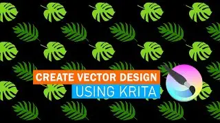 How to Convert Photos to Vector Designs Using Krita | Bahasa Indonesia
