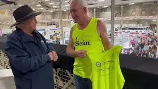 Se&aacute;n Ballantyne - Dublin Marathon 2024 runner - supporting Safe Home Ireland