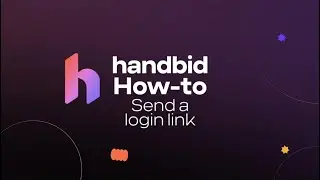 How to Send a Login Link via Text in Handbid | Handbid How-To