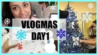 #VLOGMAS | Addobbi e Albero di Natale !!!!! || 4 Dicembre 2015