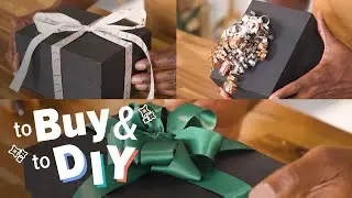 How to Make 3 Easy Gift Bows With Ribbon