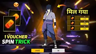 1 Yellow Voucher Spin Trick 😍 - Sasuke Bundle Kaise Nikale |Unlimited Yellow Voucher Trick Free Fire