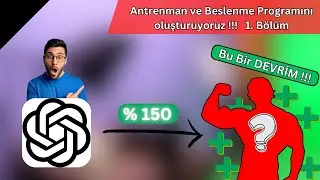 YAPAY ZEKA İLE FITNESS PROGRAMI ( Chat gpt ile &ccedil;ok kolay )
