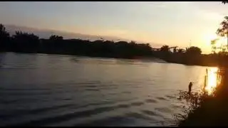Uji coba Engine RC Boat HTMB -  Universitas Hang Tuah