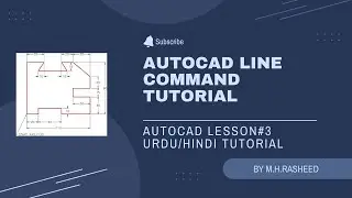 AutoCAD Line Command Tutorial  Complete Line Tool Guide for Beginners UrduHindi